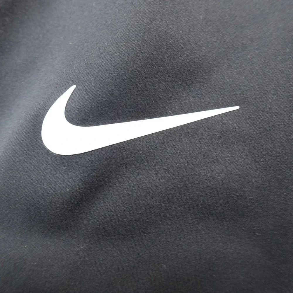 NEW Nike Pullover Kids M Black Storm FIT 1/4 Zip Soccer Football Water Resistant